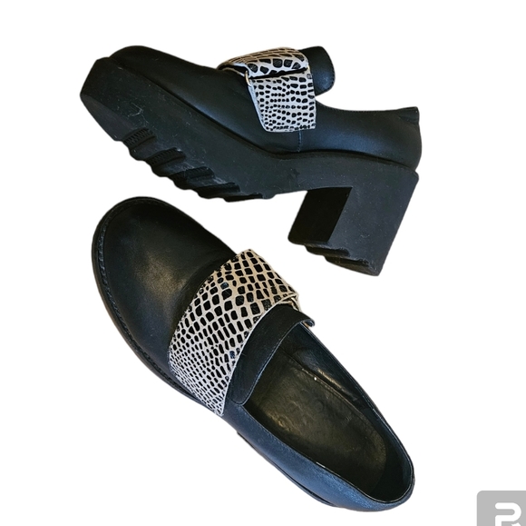 TBA to be announced Y2K Chunky Platform Penny Loafers - Picture 1 of 7